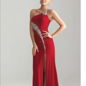Red Prom Dress size 4